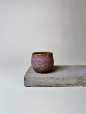 Cache-pot céramique Hedna rose