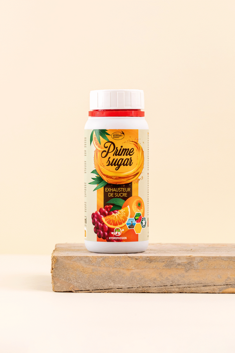 Flacon de 250 ml HydroPassion Prime Sugar Complexe d’acides aminés vue de face